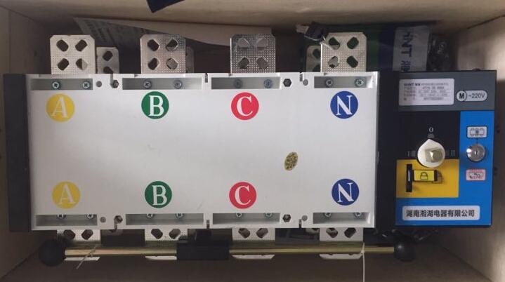 RDQH-400/	双电源自动转换开关检测方法