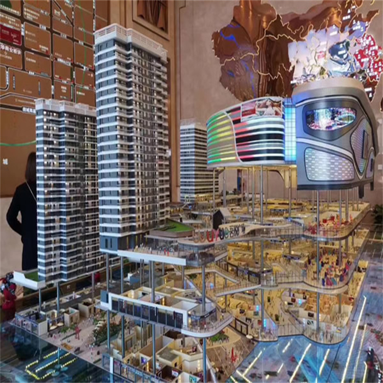 盐城盐都建筑模型售楼部展示沙盘设计新颖