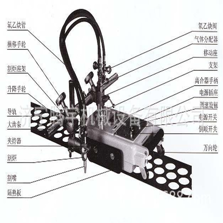 广东茂名小车式火焰切割机