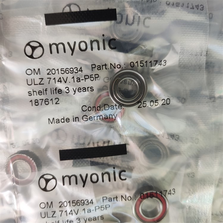 德国MYONIC轴承B512XB614X推力球轴承MYONIC代理商