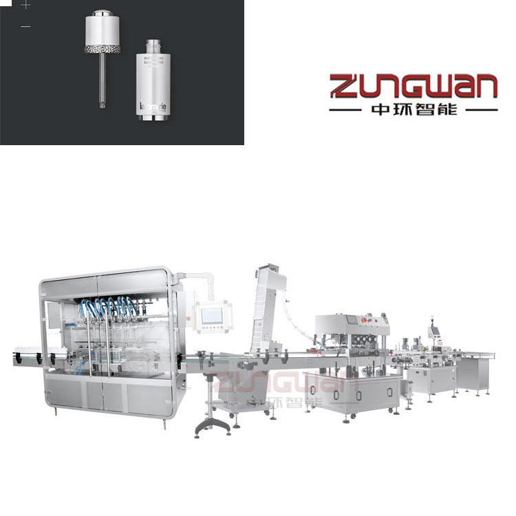 德阳ZHX-YTX全自动液体灌装旋盖贴标生产线