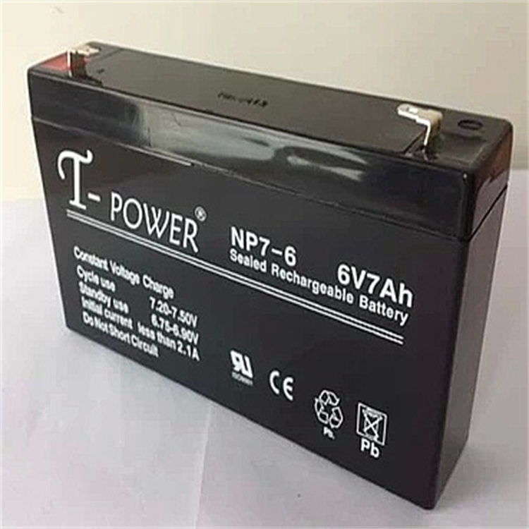 T-POWER蓄电池NP7-12消防通讯应急电源