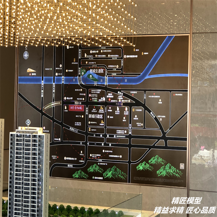 巢湖城市规划模型衢州微缩景观模型按需定制