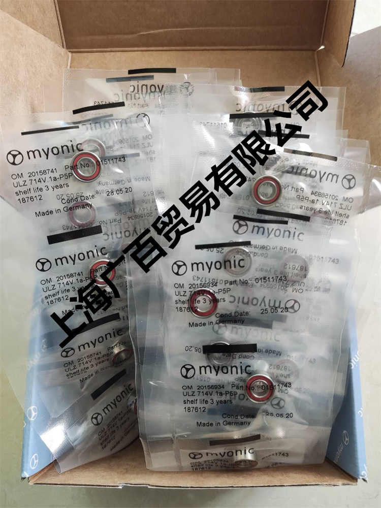 德国MYONIC轴承B308XB410X推力球轴承MYONIC代理商