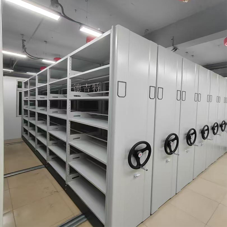 安顺德吉特声光引导智能密集柜 档案凭证病例图纸密集柜定制