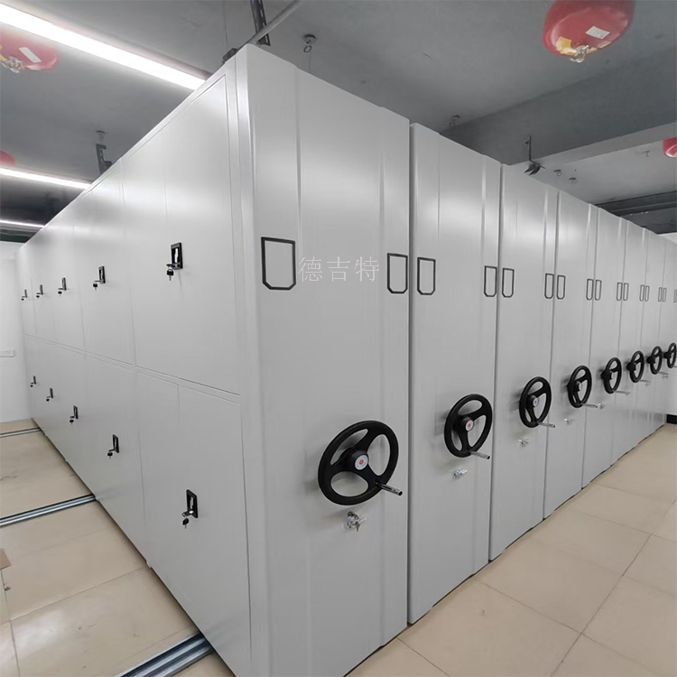 安顺德吉特声光引导智能密集柜 档案凭证病例图纸密集柜定制
