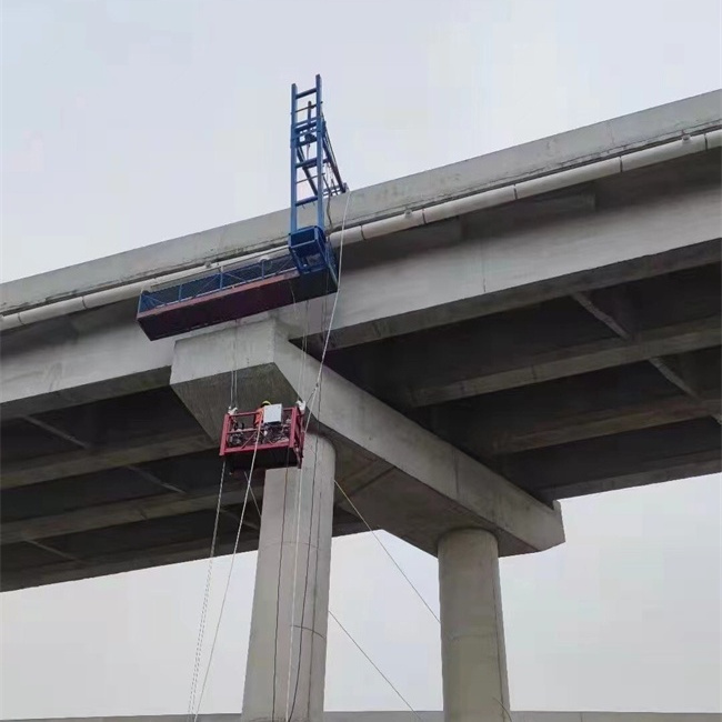 湖北宜昌-桥梁外侧施工台车-地区