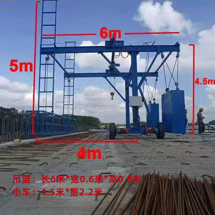 山东批发高速路护栏2吨吊篮施工吊篮安装车