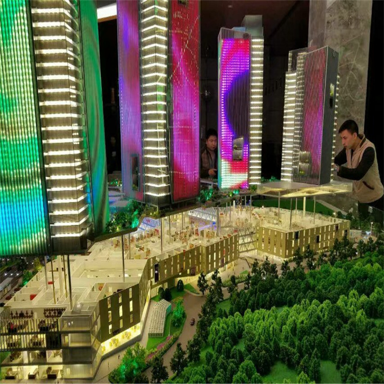 镇江城市规划模型淮北微缩景观模型终身维护