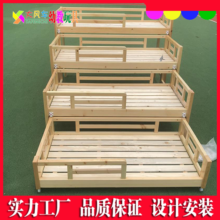 湖南幼儿园美工车和美工柜实木家具