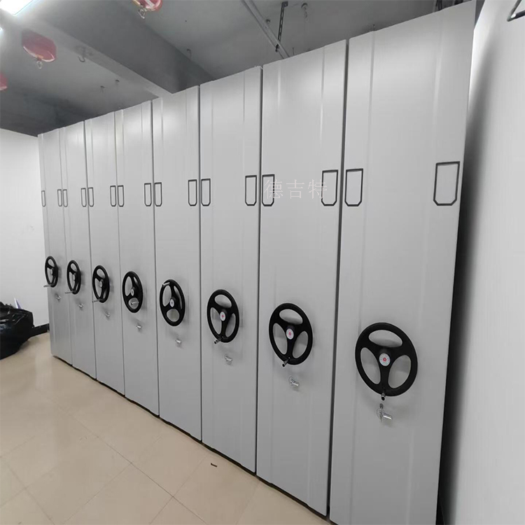 安顺德吉特声光引导智能密集柜 档案凭证病例图纸密集柜定制