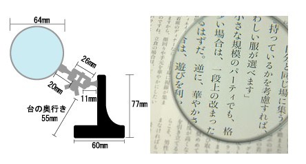 日本池田ILK带灯放大镜M-50AC,进口