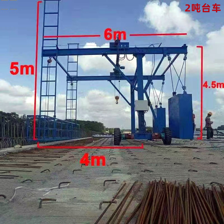 山东批发室外墙面施工吊篮高速路护栏2吨吊篮