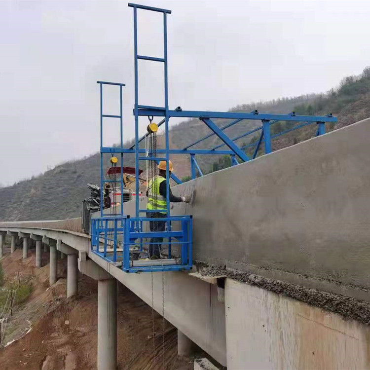 台车厂家小型桥梁监测车可升降施工吊篮