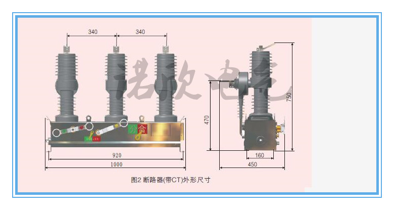 2022年ZW32-12户外真空分界开关