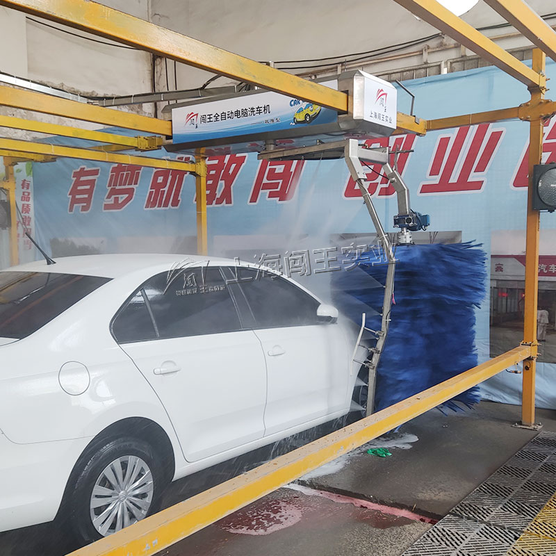 无人洗车机引领洗车新方向​自动清洗