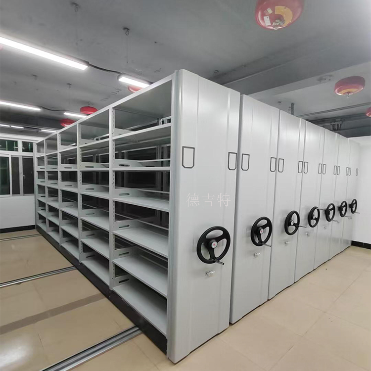 安顺德吉特声光引导智能密集柜 档案凭证病例图纸密集柜定制