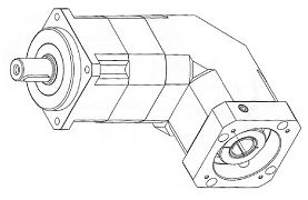 KAE-150-L1-7-P2-24-110-145-M8丝杆行星式减速器