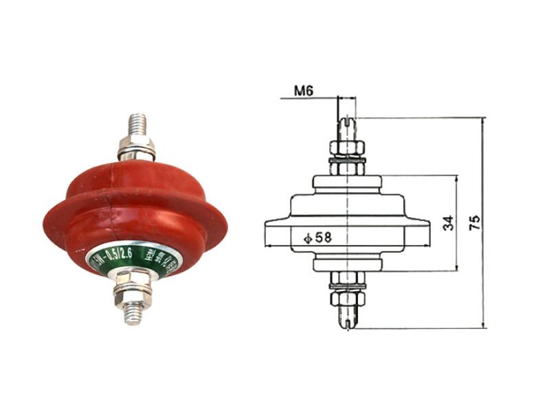 西安市HY5W-21复合外套金属氧化物避雷器