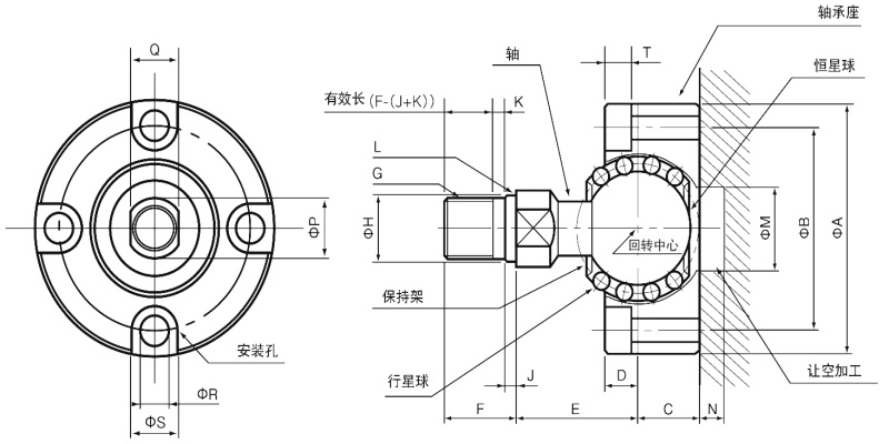 日本HEPHAIST球铰轴承