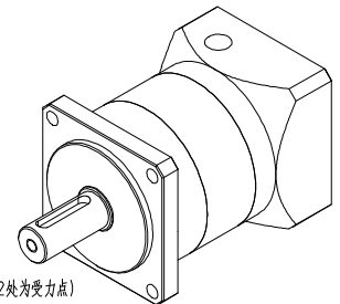 前岗乡PGII080-015-S2行星齿轮减速机标准尺寸