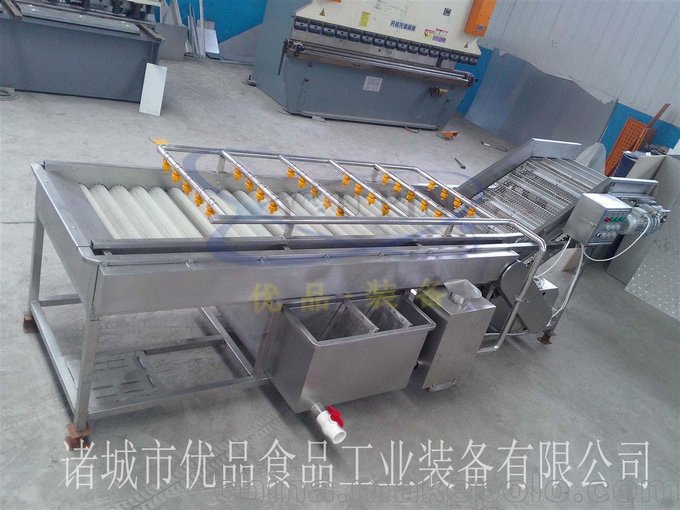 供應(yīng)蔬菜凈菜清洗機(jī)  全自動(dòng)洗菜機(jī)  廠(chǎng)家專(zhuān)業(yè)生產(chǎn)不銹鋼材質(zhì)圖片