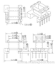 EE16加宽骨架立式 YTZ-1621-1