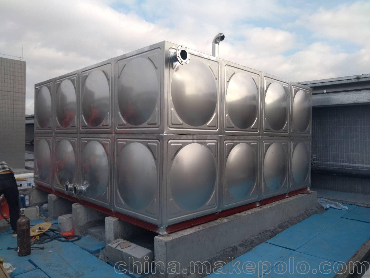 常德不锈钢水箱厂家 组合式焊接式消防水箱 保温水箱304价格
