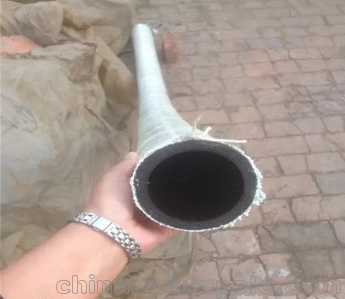 供應廣西DN45mm七層夾布增強外包石棉水冷電纜護套膠管圖片