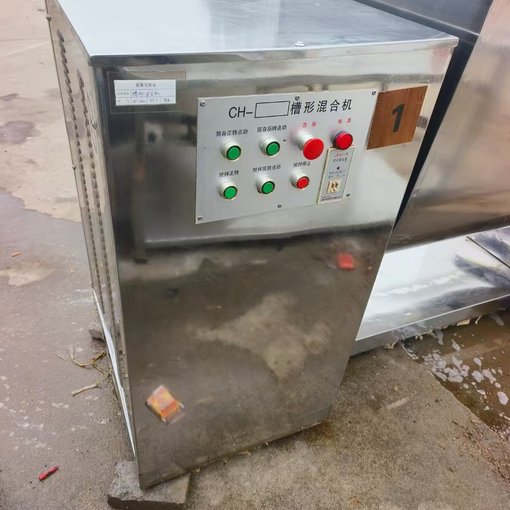 供應二手高速攪拌槽式混合機 不銹鋼V型混合機圖片