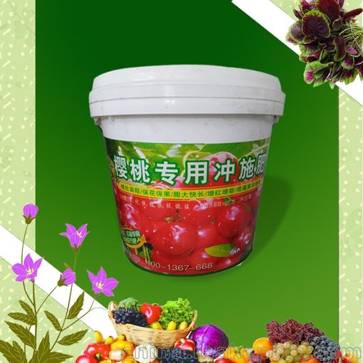 新泰市家禾中天大櫻桃專用肥  可以治病的好肥料圖片
