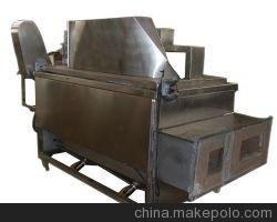 供應(yīng)宜福機(jī)械-1200燃煤炸茄子自動出料油炸機(jī)圖片