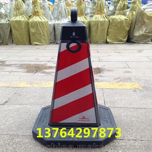 供應(yīng)路錐紅白斜紋警客來(lái)路錐圖片