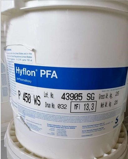 美國(guó)蘇威 Hyflon PFA 125X	 耐化學(xué)品性能  熱穩(wěn)定性圖片