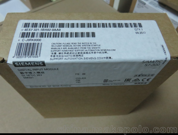 6ES7321-1BH02-0AA0/OAAO西門子PLC模塊圖片
