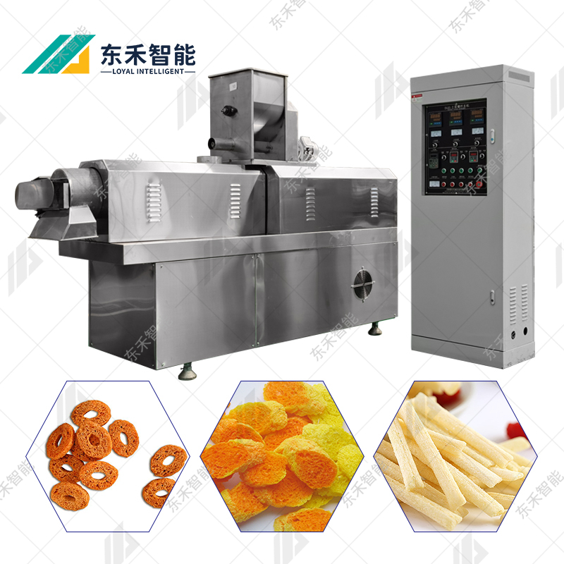 夾心米果鍋巴蝦片零食加工機械設(shè)備