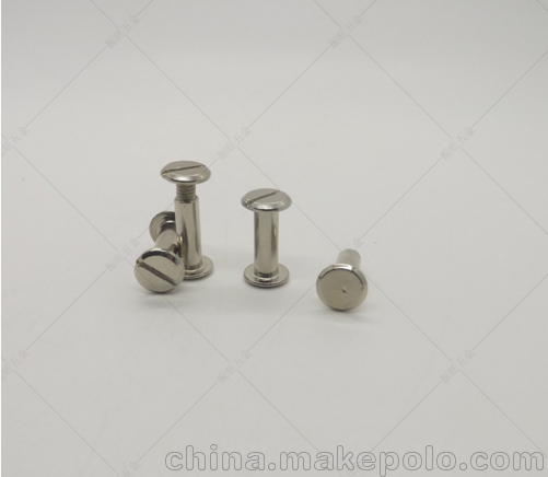 定做不銹鋼箱包鉚釘 鐵半圓頭實(shí)心鉚釘 半空心半圓頭鉚釘圖片