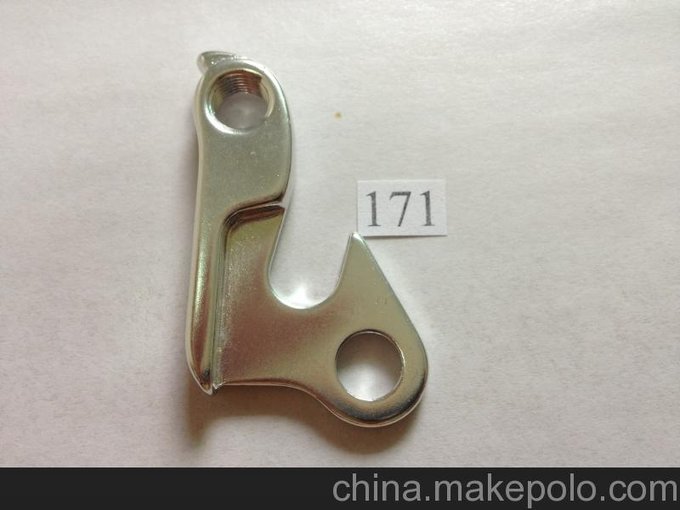 自行車(chē)配件車(chē)架鋁合金吊耳 變速器尾勾 后撥掛鉤171圖片