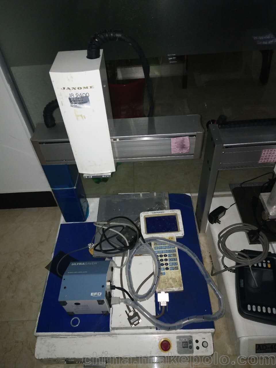 轉讓日本JANOME全自動點膠機JR2400N