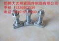 大光明厂家直销M16x60T型螺栓
