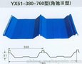 专业生产YX51-380-760型彩色压型板 我们期待您的咨询