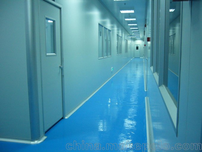 西安萬級無塵車間施工圖片