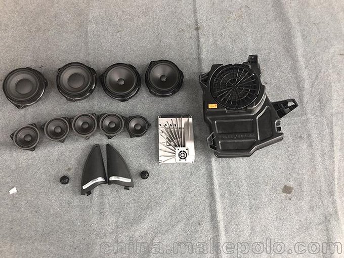 16-19款奔馳GLS400 GLS450加裝哈曼卡頓音響圖片