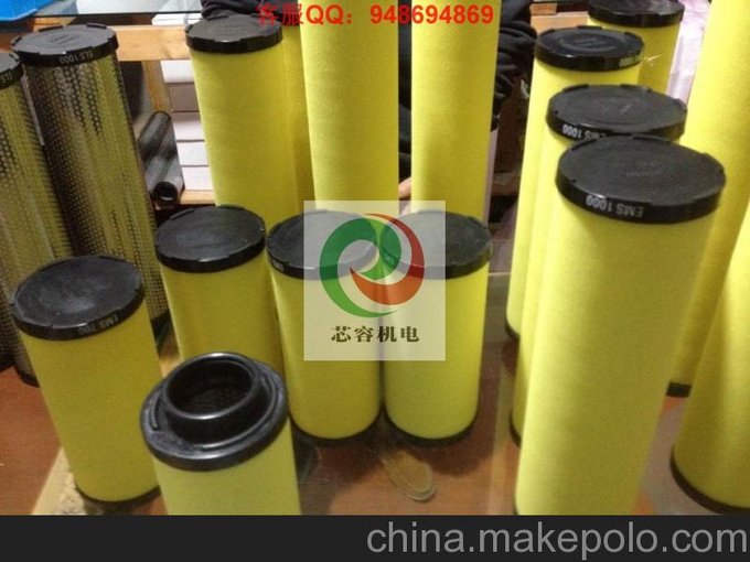 供應各種定制精密濾芯，過濾器，消音器，派克濾芯圖片