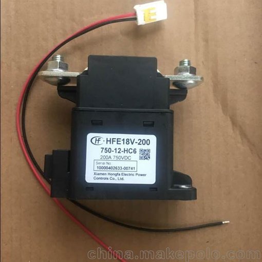 HFE18V-200/750-12-HC6 HF/宏發(fā) 汽車高壓直流繼電器圖片