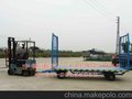 广东平板拖车厂家供应5吨机场货运平板拖车