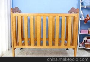 歐式實(shí)木嬰兒床品牌優(yōu)選深圳艾倫貝圖片