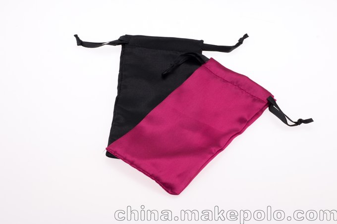 廠家拉繩色丁布袋 色丁布珠寶袋 可印制logo圖片