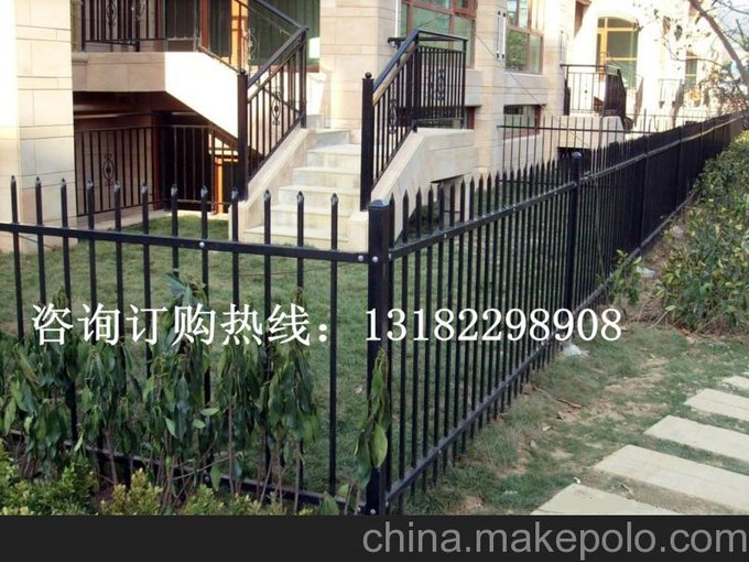 宜興圍欄廠家 鋅鋼組裝圍墻護(hù)欄 鋅鋼噴塑圖片