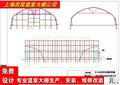 GP-832型单体塑料大棚 单体钢架大棚配件